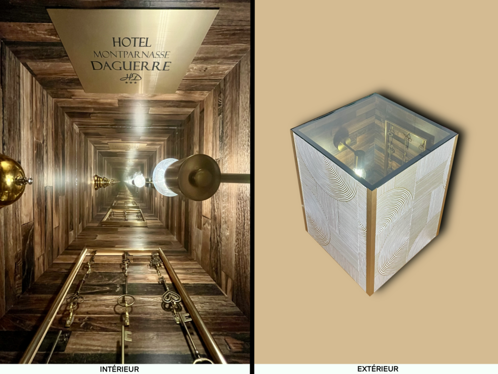 Mobilier original hôtel